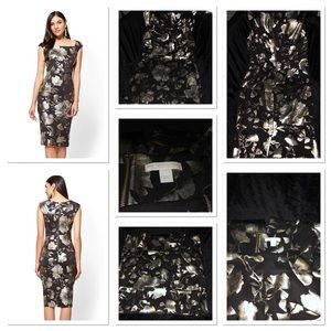 😍Sheath Metallic Foil Dress😍